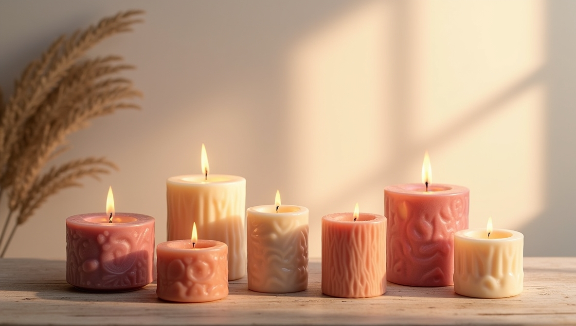 Vorxyrelmrizao scented candles display